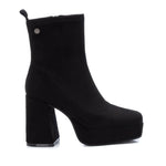 Ankle boot with bell heel