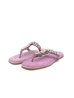 Flip flops with jewel stones