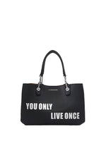 borsa donna shopper nera le pandorine