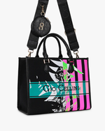 Printed canvas bag