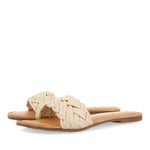 Woven shovel slipper